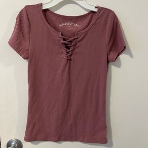 Aero Seriously Soft bodycon tee